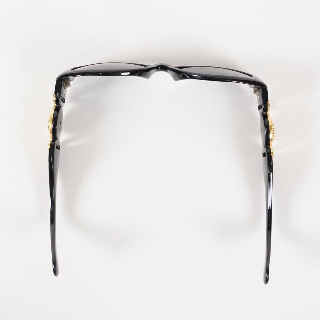 【美品✨】ヴェルサーチ サングラス メデューサ ブラック ゴールド