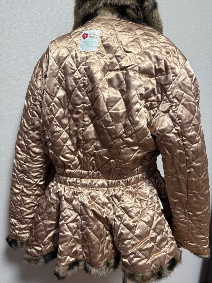 レア alba rosa 平成ギャル アルバローザ レオパード ファーコート