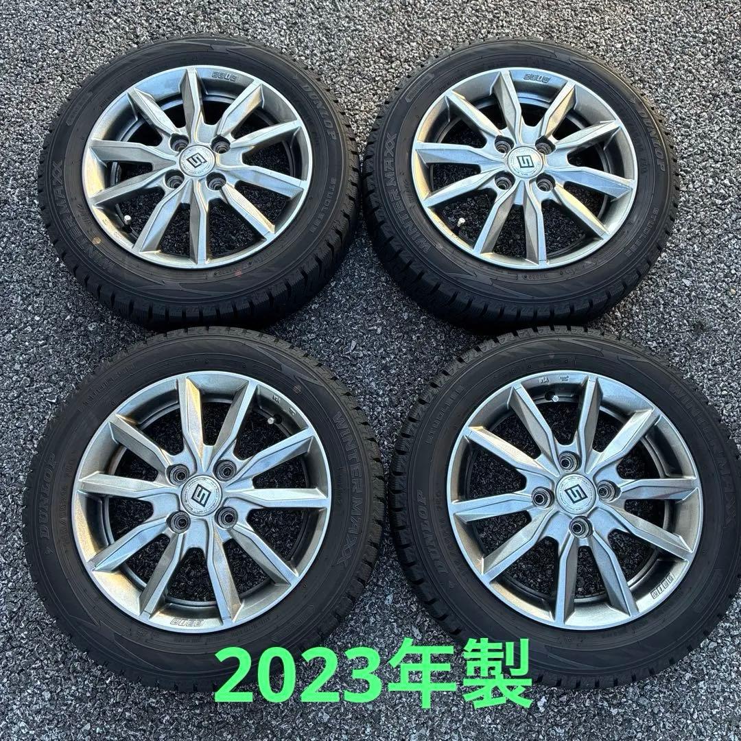 155/65r14 DUNLOP WINTER MAXX スタッドレス　2023