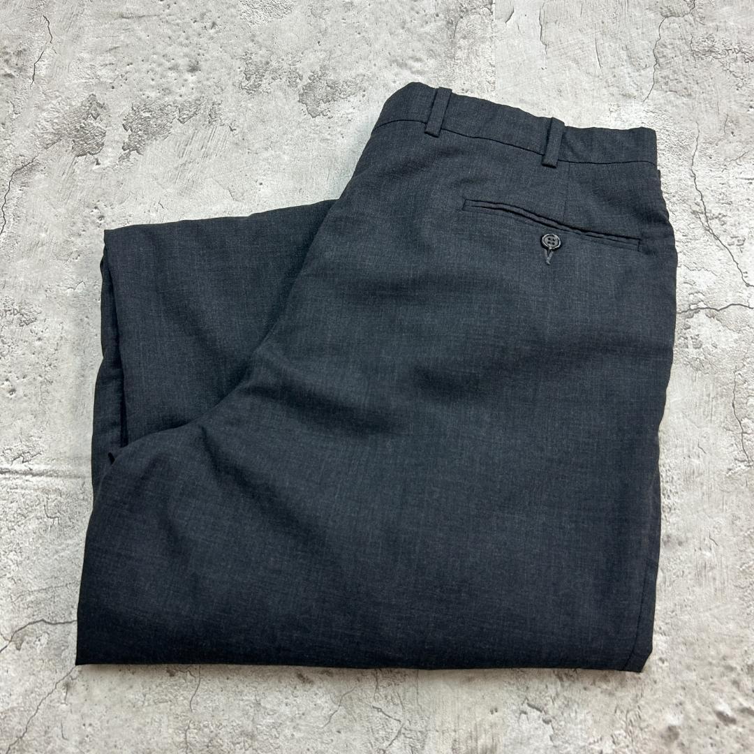 s*n様 USA製　Marvin Brown　スラックス　ツータック　W35　グ