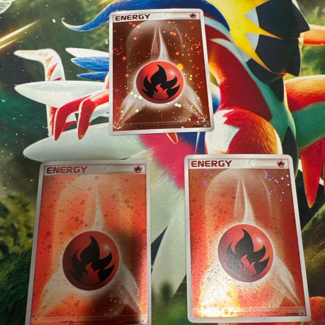 基本炎エネルギー　ブリザード　3枚