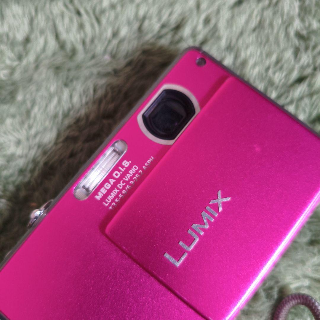 Panasonic LUMIX コンパクトデジタルカメラ ピンク DMC-FP1