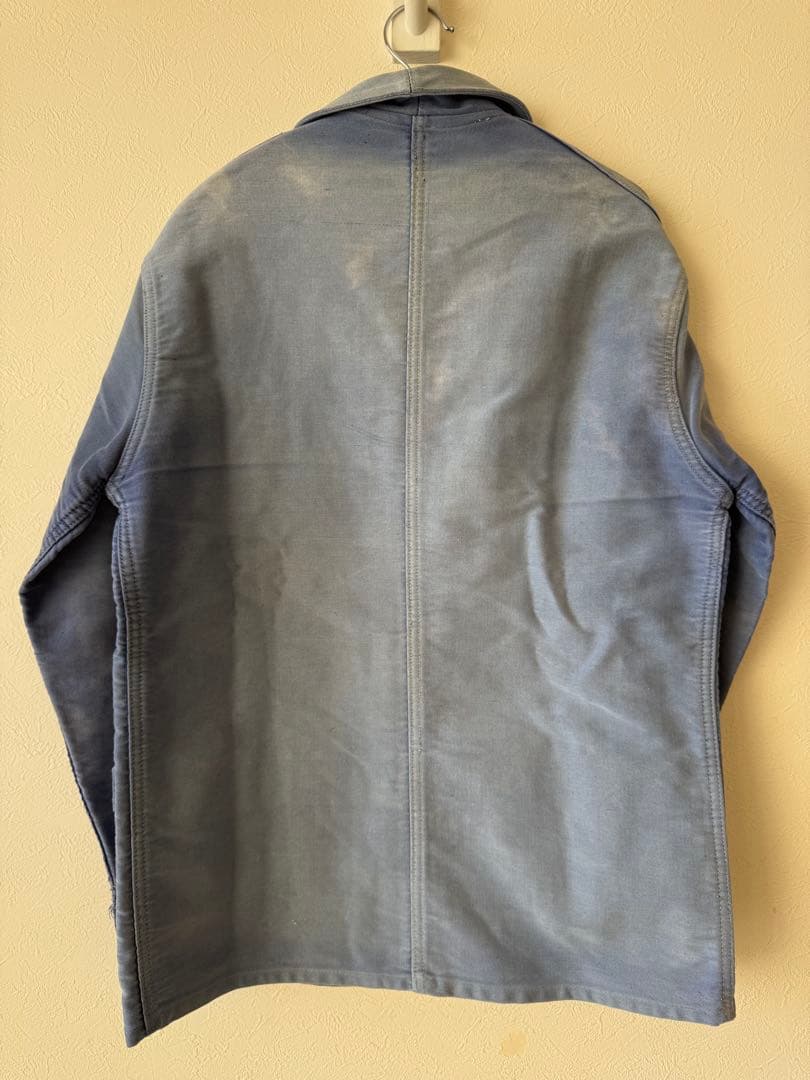 30s モンサンミッシェル　モールスキンジャケット　最高の色落ち！