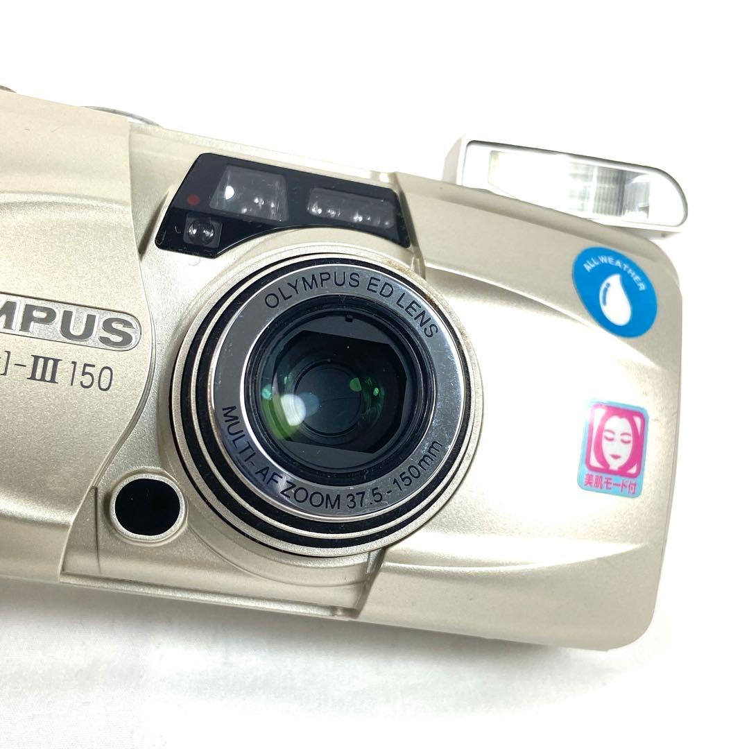 OLYMPUS オリンパス μ mju Ⅲ 150 フィルムカメラ 動作品