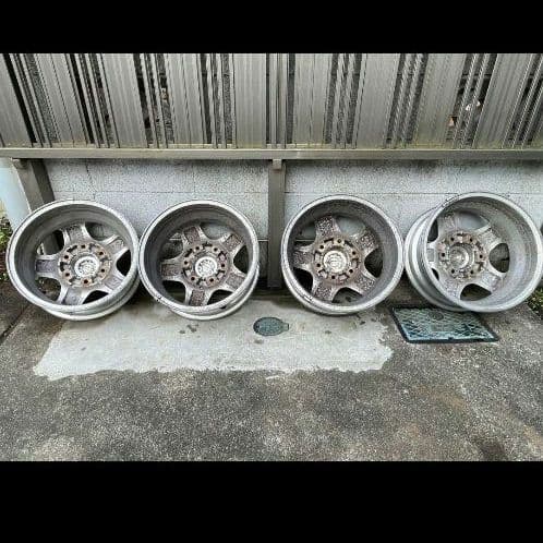 日産 E25キャラバン 純正アルミホイール15インチ 4個セット