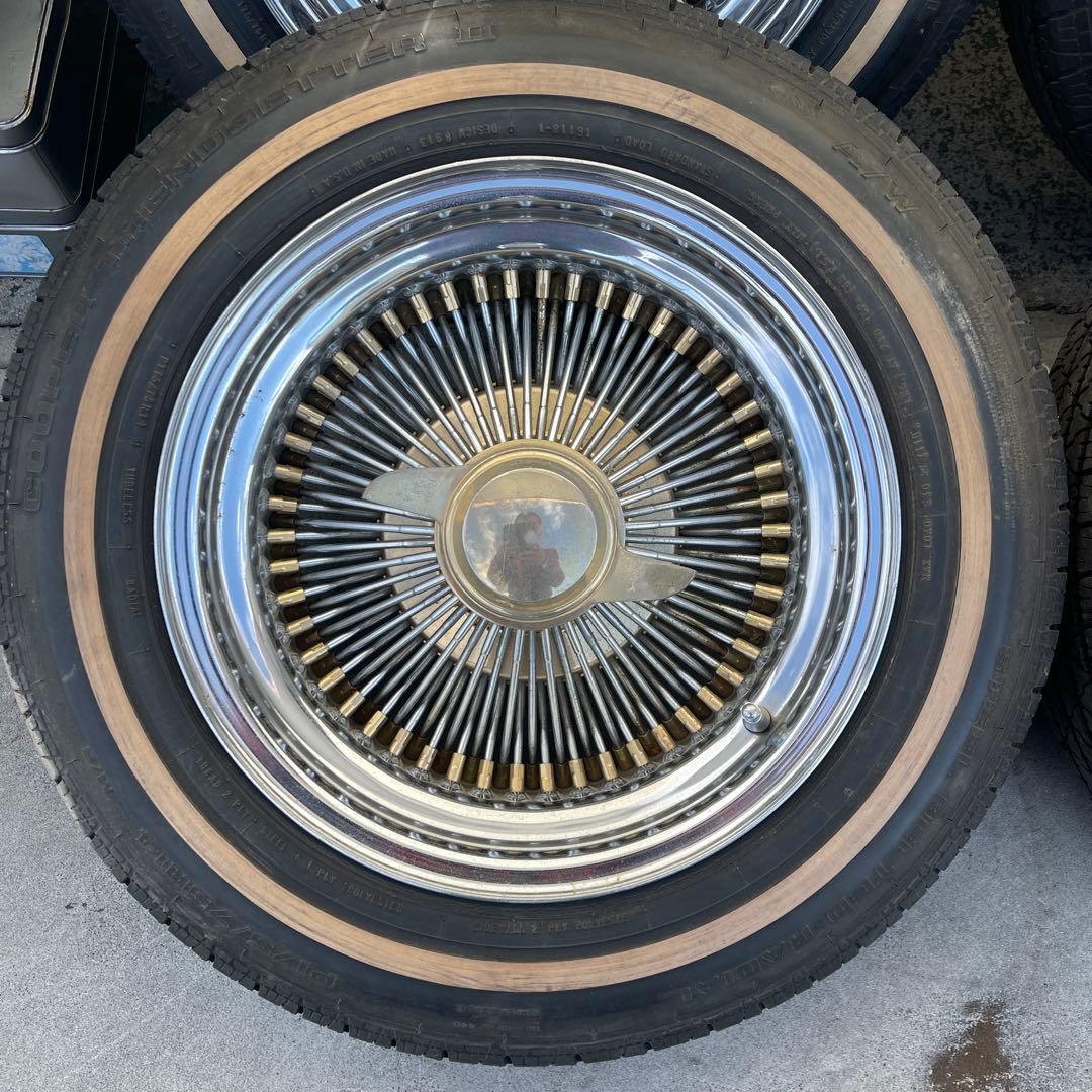 14インチ ワイヤー・ハンマー付きホイールセット ローライダー