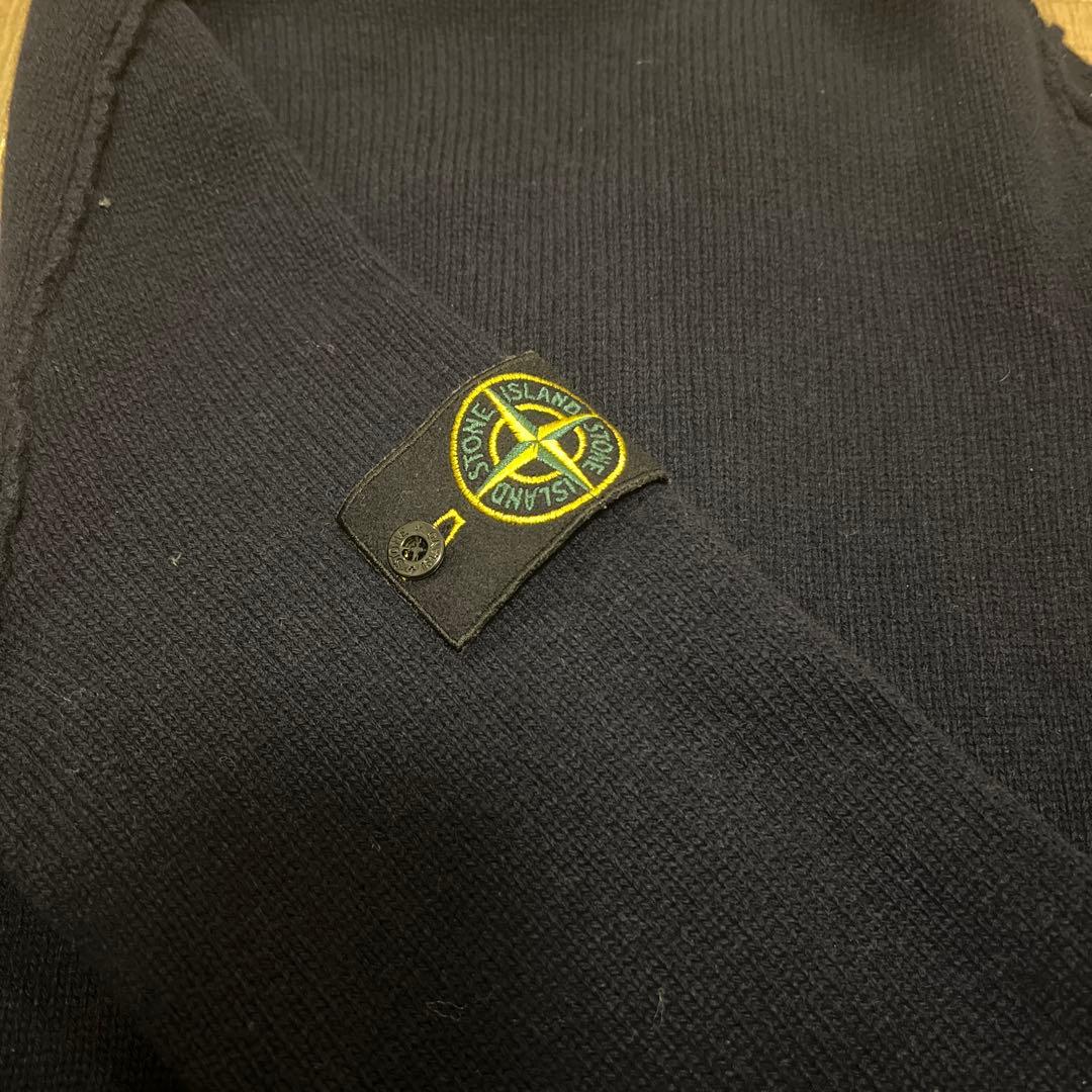ストーンアイランド ネイビー カーディガン