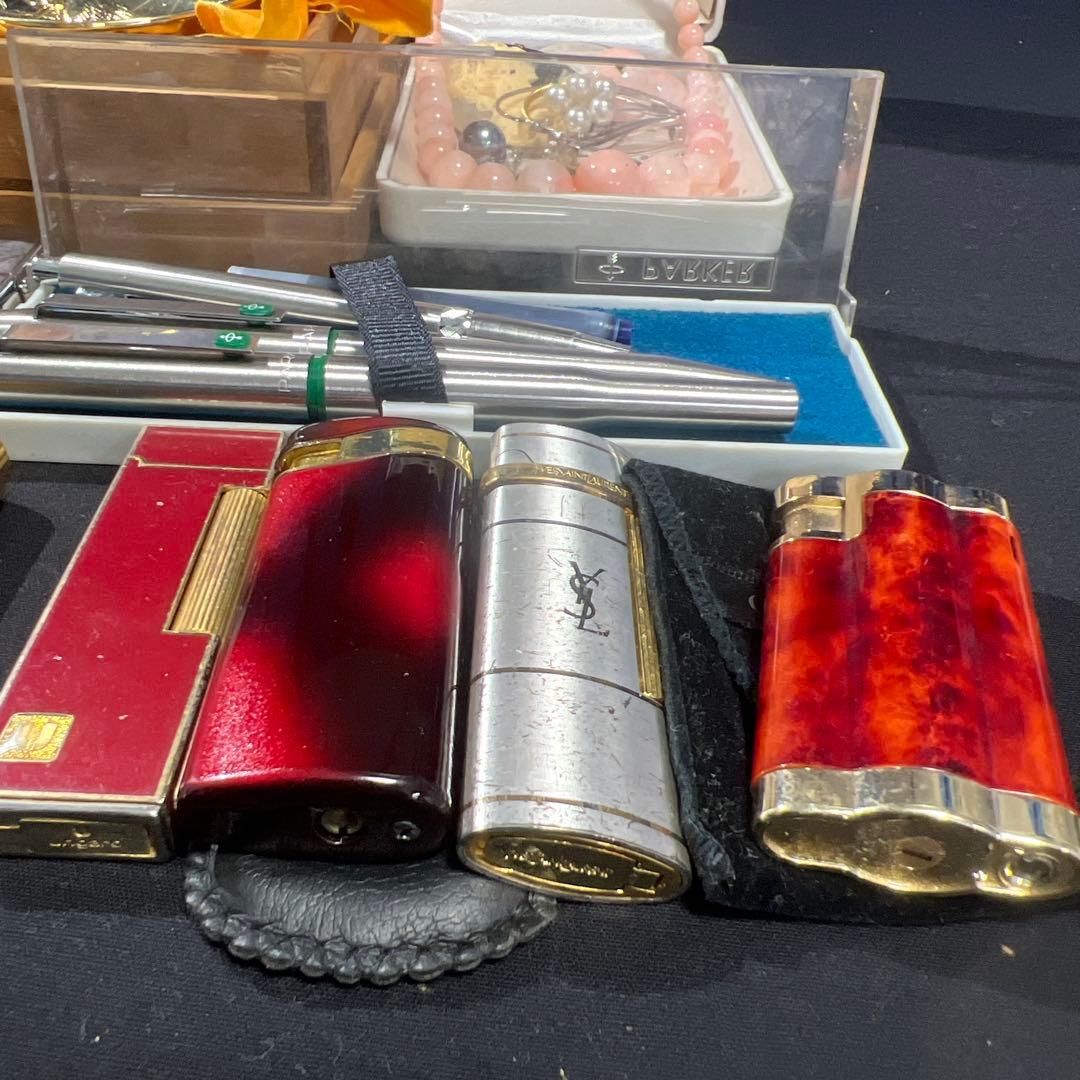 PB242 昭和の整理品　ライター　アクセサリー　万年筆　　ブランド　カルティエ