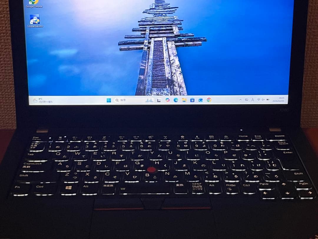 Windowsノート本体 ThinkPad X280 LTE i5-8350U 16G 256GB BLK