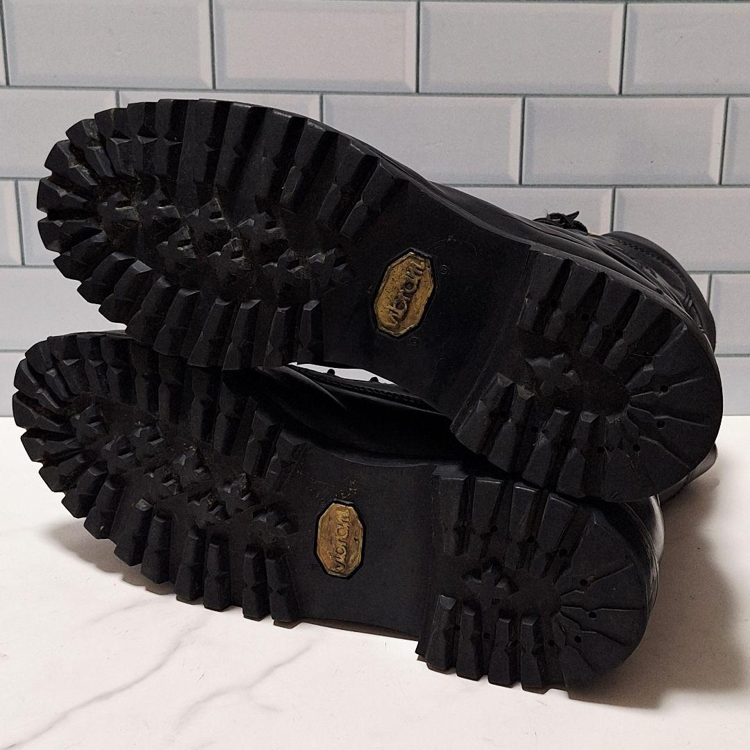 【希少】 CHIPPEWA ヴィンテージ ファイヤーマンブーツ 28 黒 10D