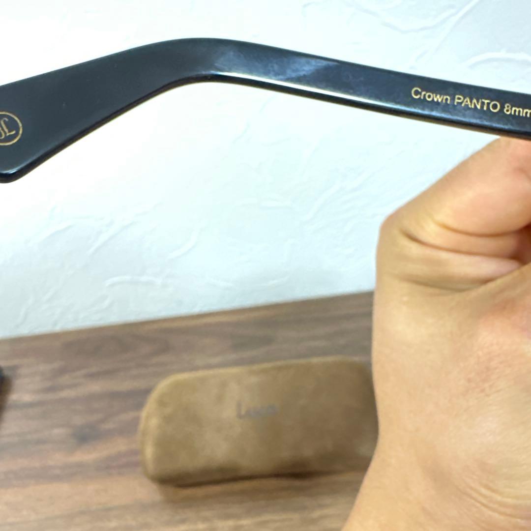 新品　Lesca LUNETIER CROWN　PANTO　8mm レスカ