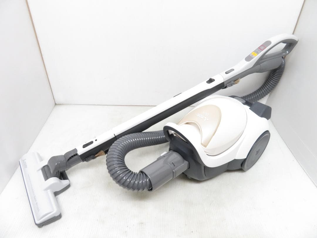 三菱 2023年製 紙パック式掃除機 クリーナー Be-K ペールゴールド