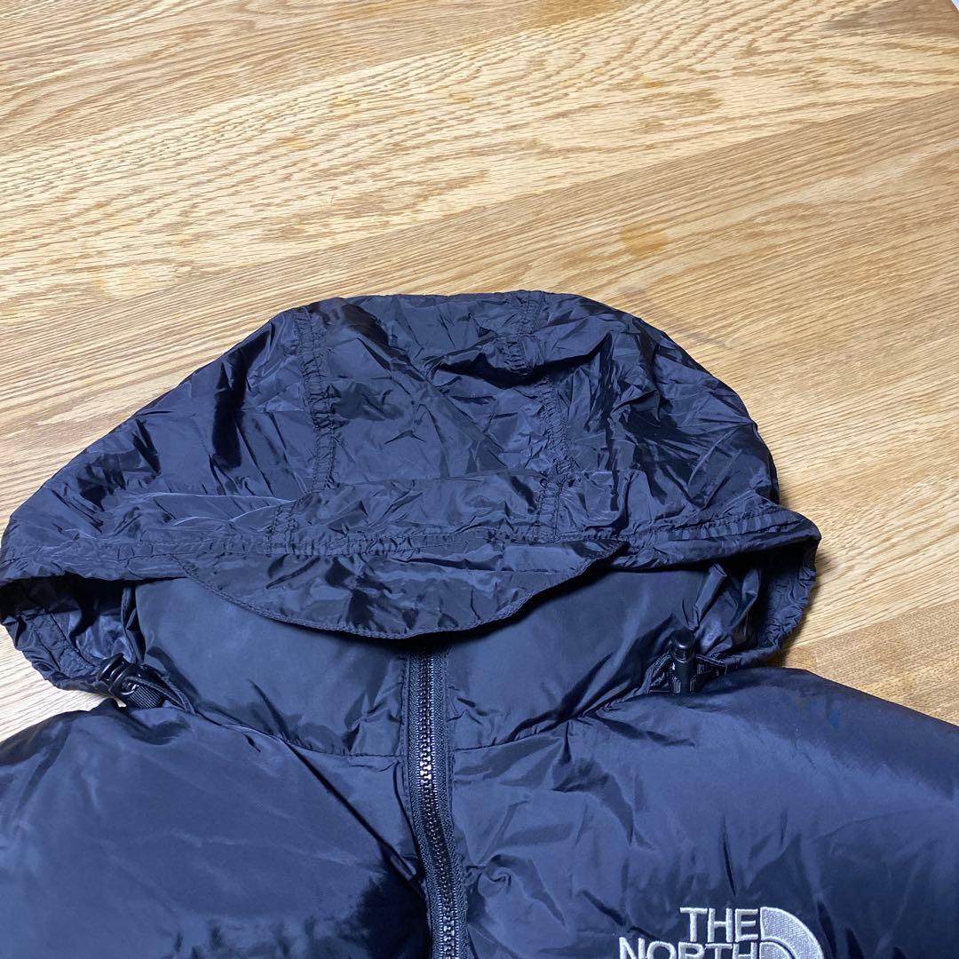 ノースフェイスベスト黒700