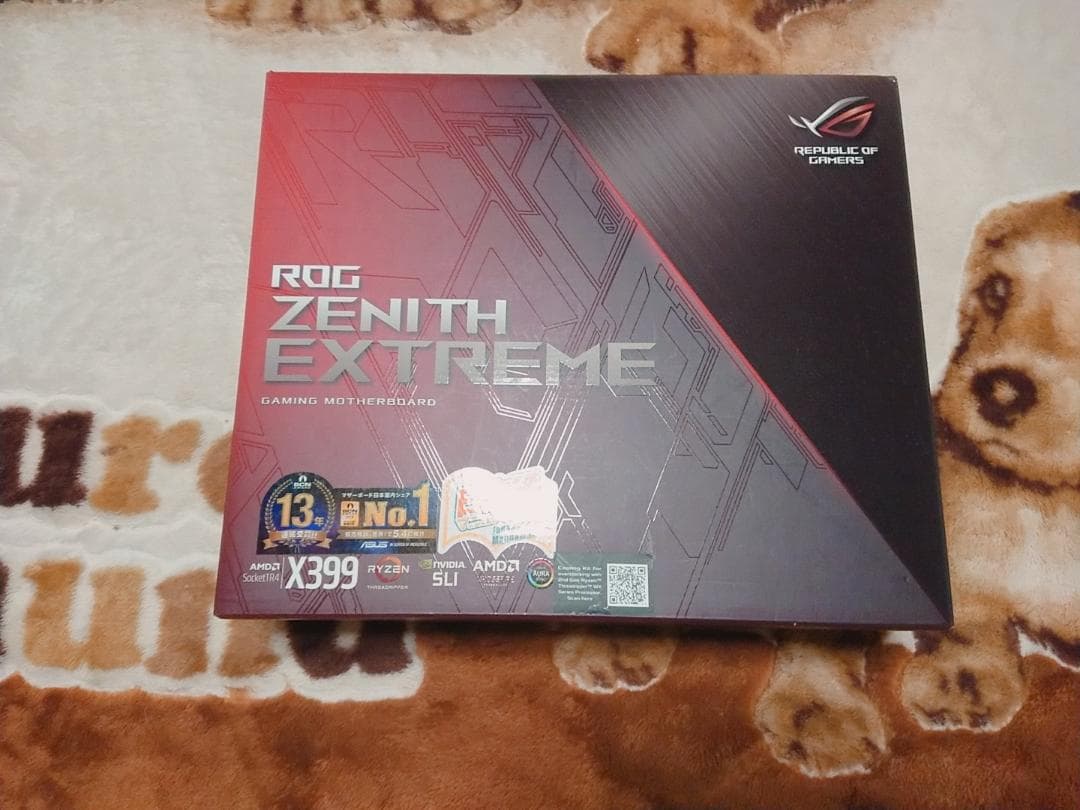 ASUSマザーボード TR4 socket ROG ZENITH EXTREME