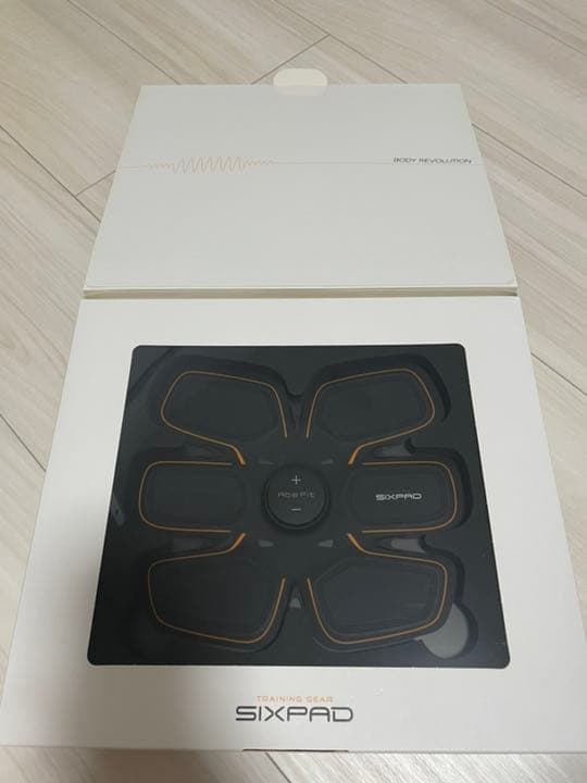 SIXPAD アブズフィット 高電導ジェルシート SP-AF2214G-B