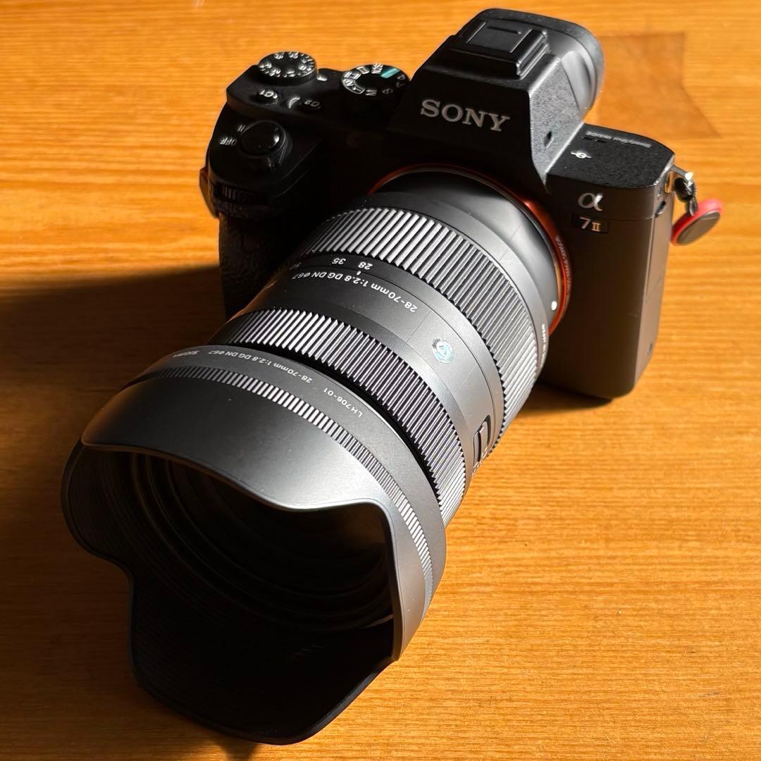 【お得】SONY α7Ⅱ & SIGMA 28-70 ・100-400 セット