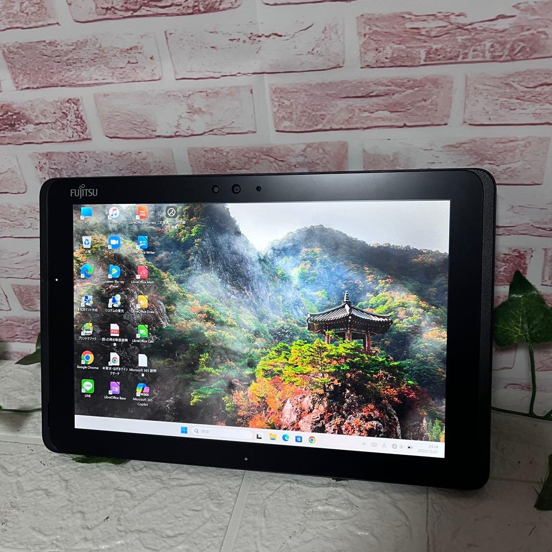 ★美品タブレット SSD128GB メモリ8GB★TypeC ノートPC149