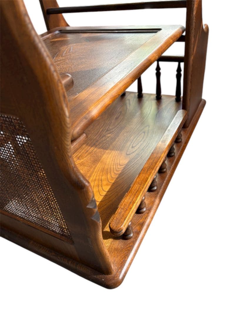 【カリモク】 キッチンワゴン キャスターつき アンティーク