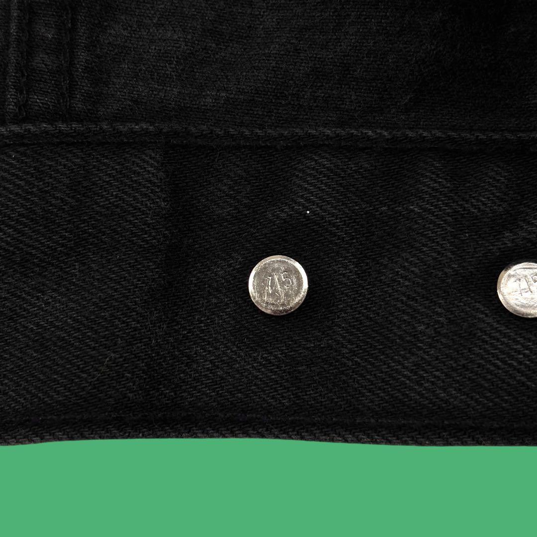 80s Levi's 70507 ブラックデニム ジャケット USA製 L