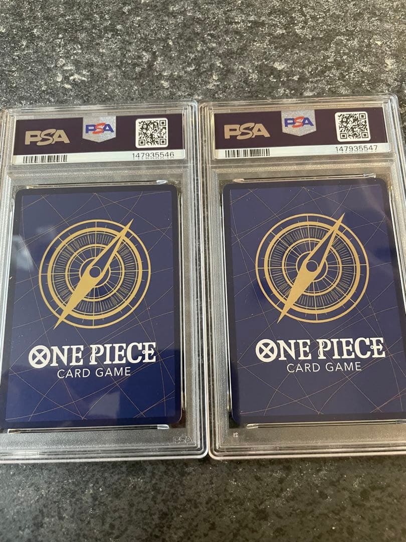 ワンピースカード モンキー・D・ルフィ マガジンVol.20 PSA10 連番