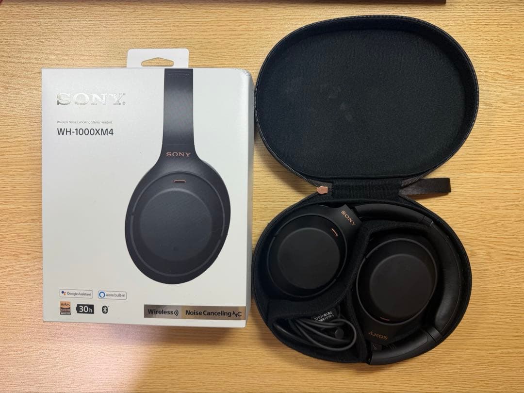 【傷あり・動作良好】 SONY WH-1000XM4 ワイヤレスヘッドホン