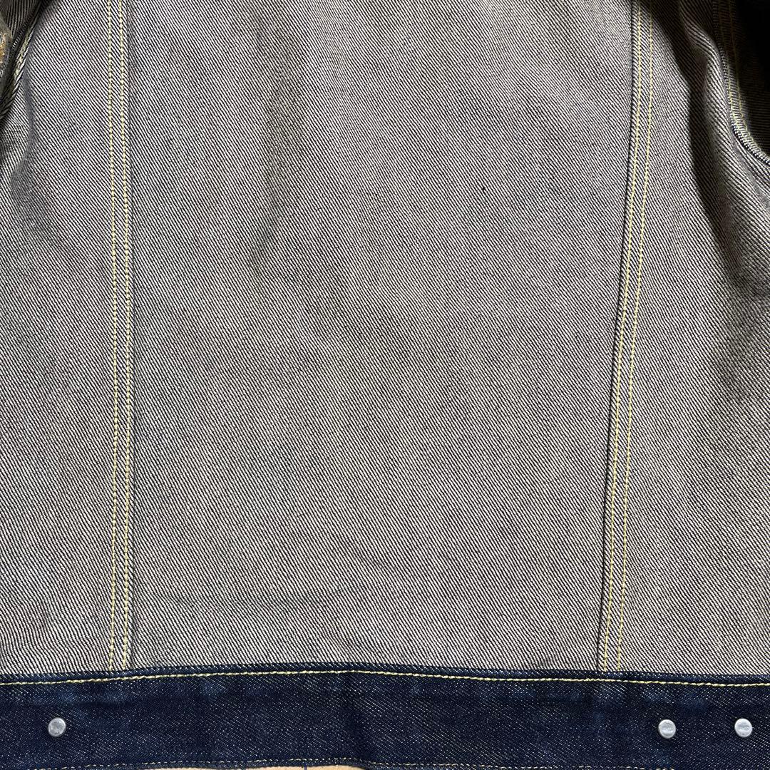 IRON HEART 21oz エクストラヘビー　デニムジャケット　W38 濃紺