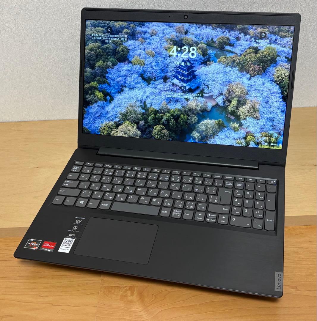 Windowsノート本体 ideapad L340(Ryzen3/12G/128+500G/Office)