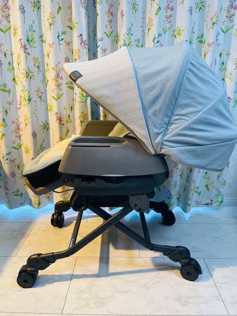 Combi ネムリラ　AUTO SWING BEDi Longミンティブルー