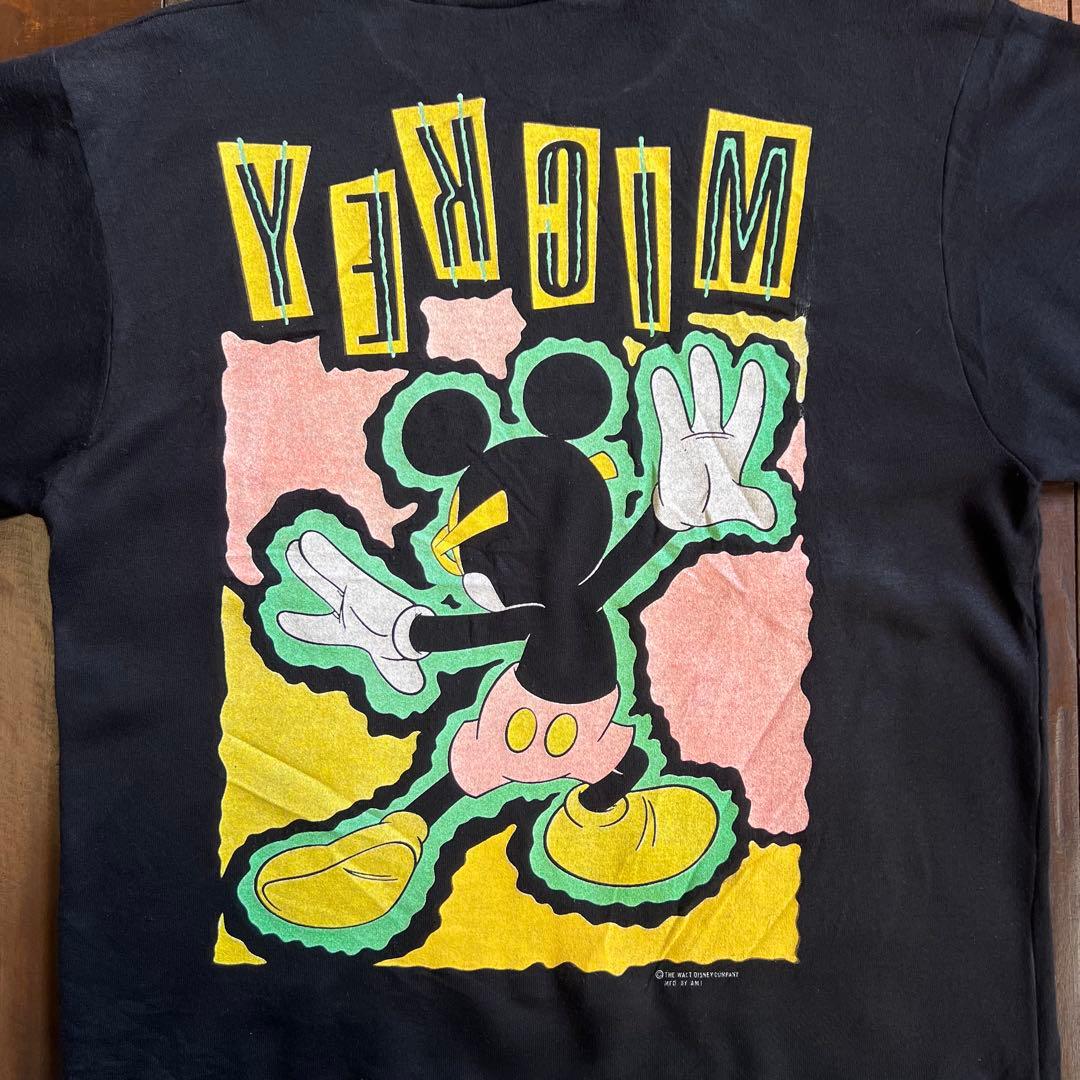 USA製！！【Disney ミッキーマウス】ヴィンテージスウェットシャツ 両面