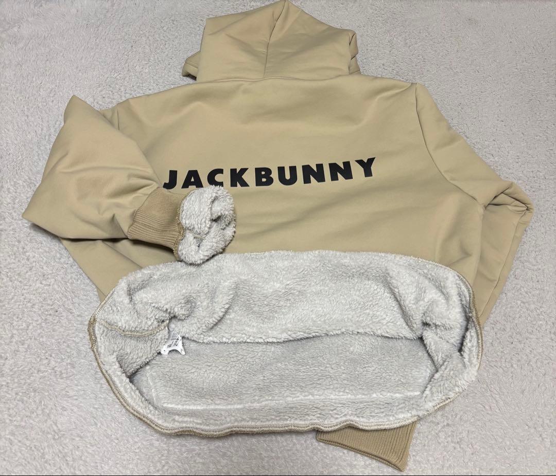 JACKBUNNY フード付きパーカー ベージュ