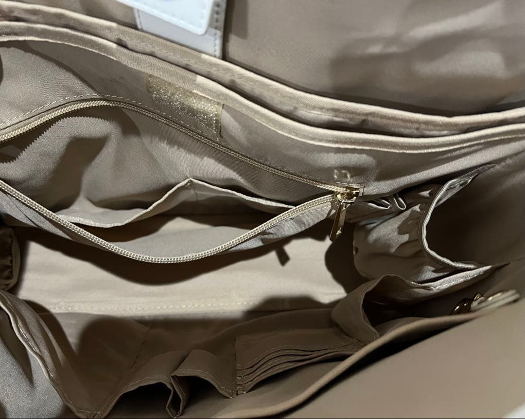 Y-STYLE 魔法の収納トートバッグ Mサイズ　ホワイト