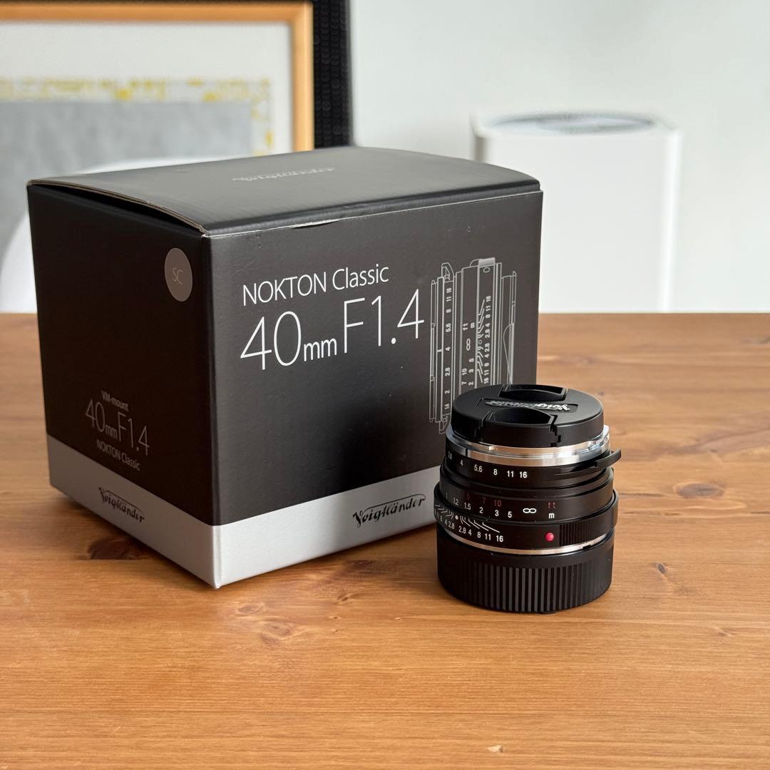 レンズ(単焦点) VoightLander NOKTONclassic40mm F1.4