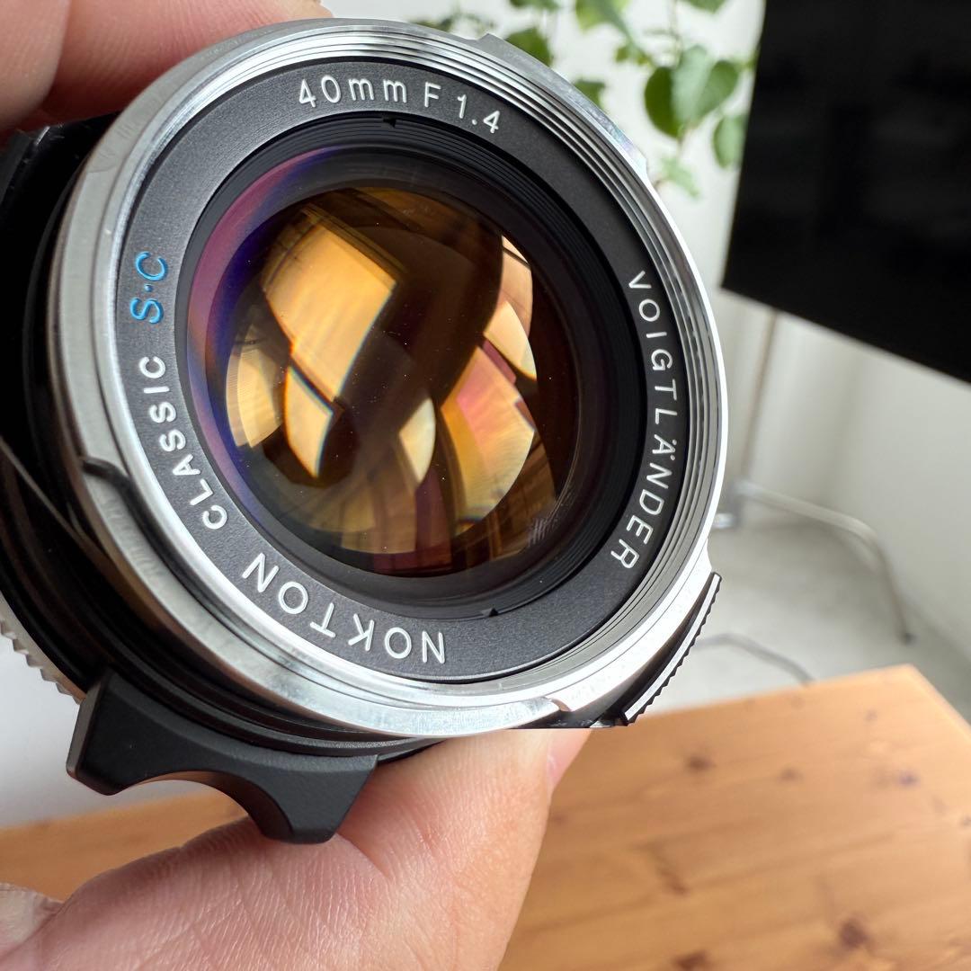 レンズ(単焦点) VoightLander NOKTONclassic40mm F1.4