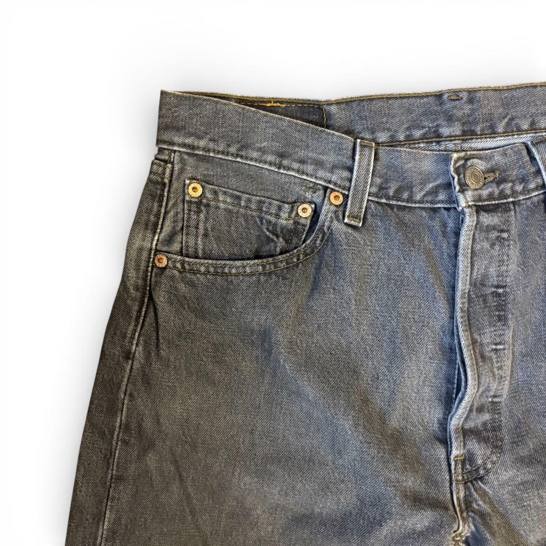 希少✨Levi's リーバイス 501 先染め ブラック USA 90s W33