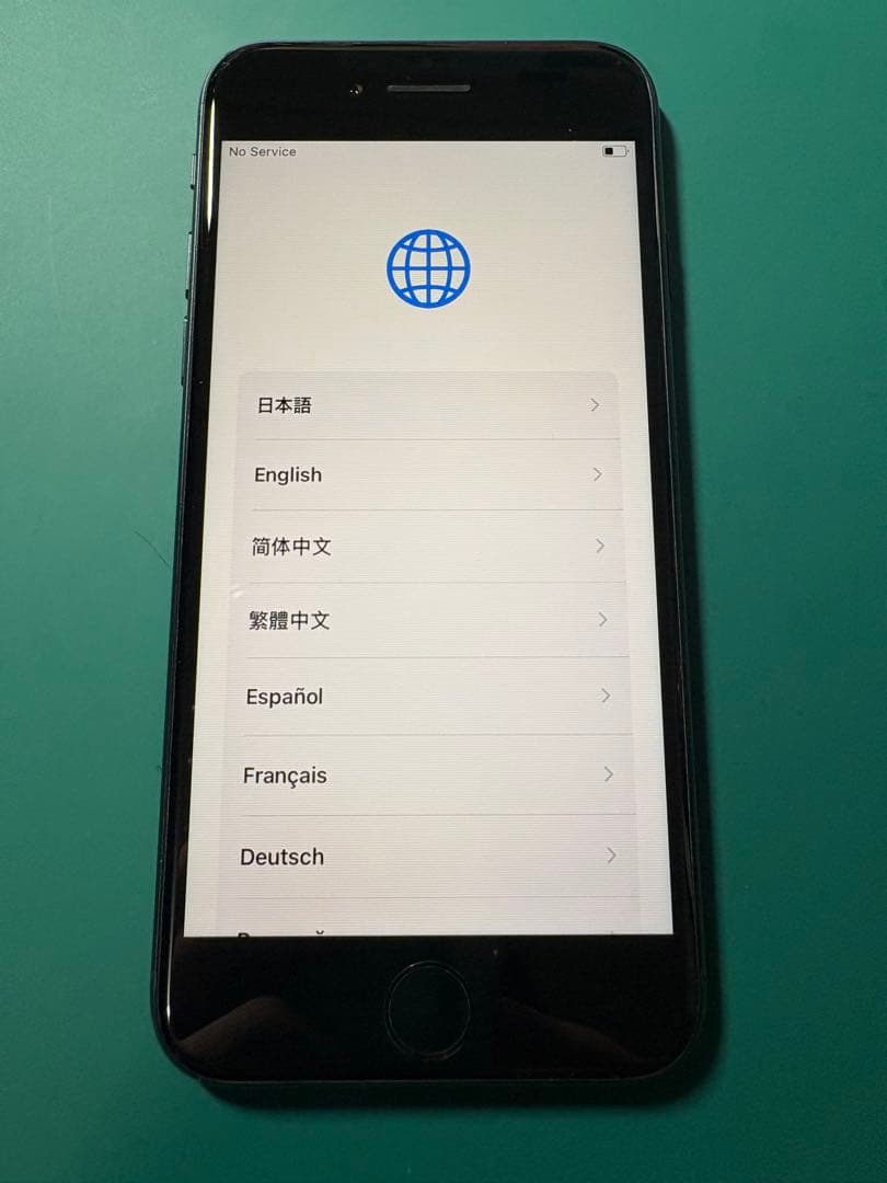 iPhone SE 第三世代　ブラック　ジャンク品　傷あり