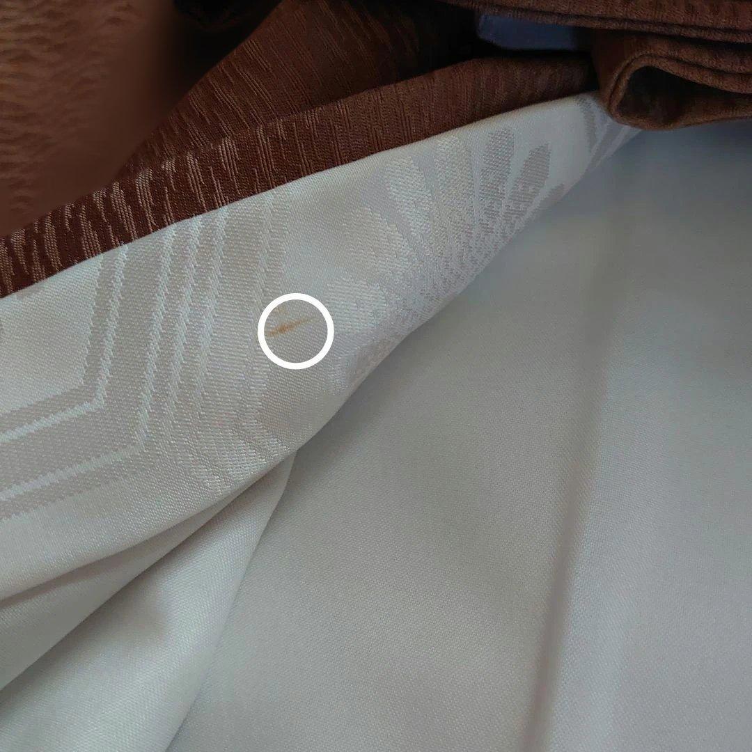 【美品】正絹 日本製 京都一秀 産着 長襦袢付 男児　光悦茶　袴付　高級