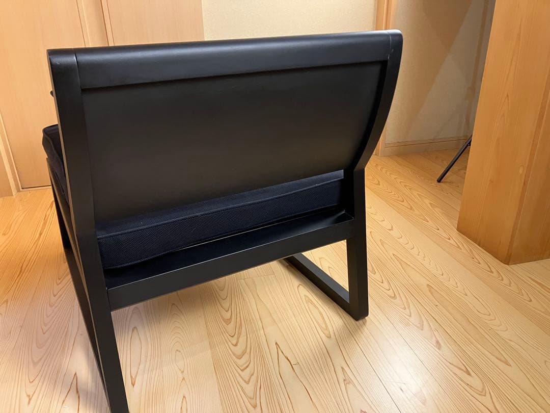 Yoshi　カッシーナ　イクスシー　ラウンジソファ　ブラック　木製