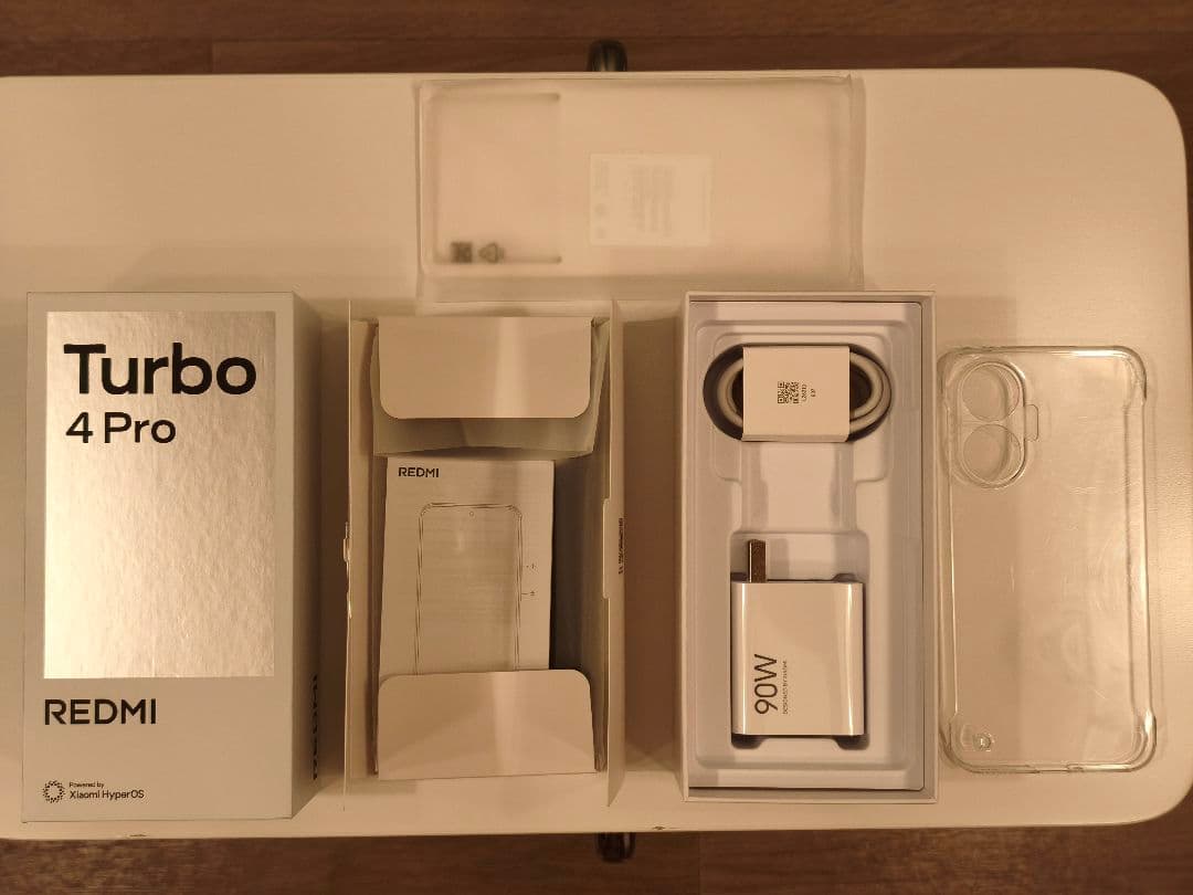 極美品/電池100% Redmi Turbo 4 Pro 12/256 ホワイト