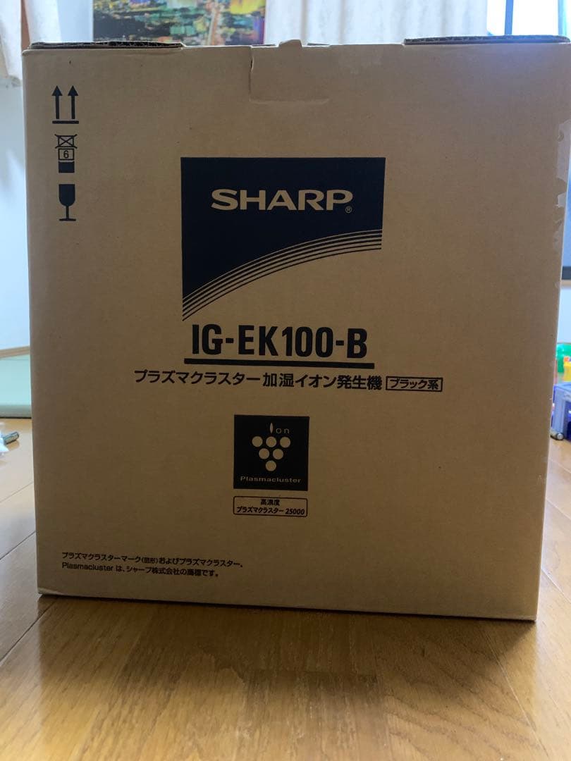 SHARP IG-EK100-B プラズマクラスター加湿イオン発生器
