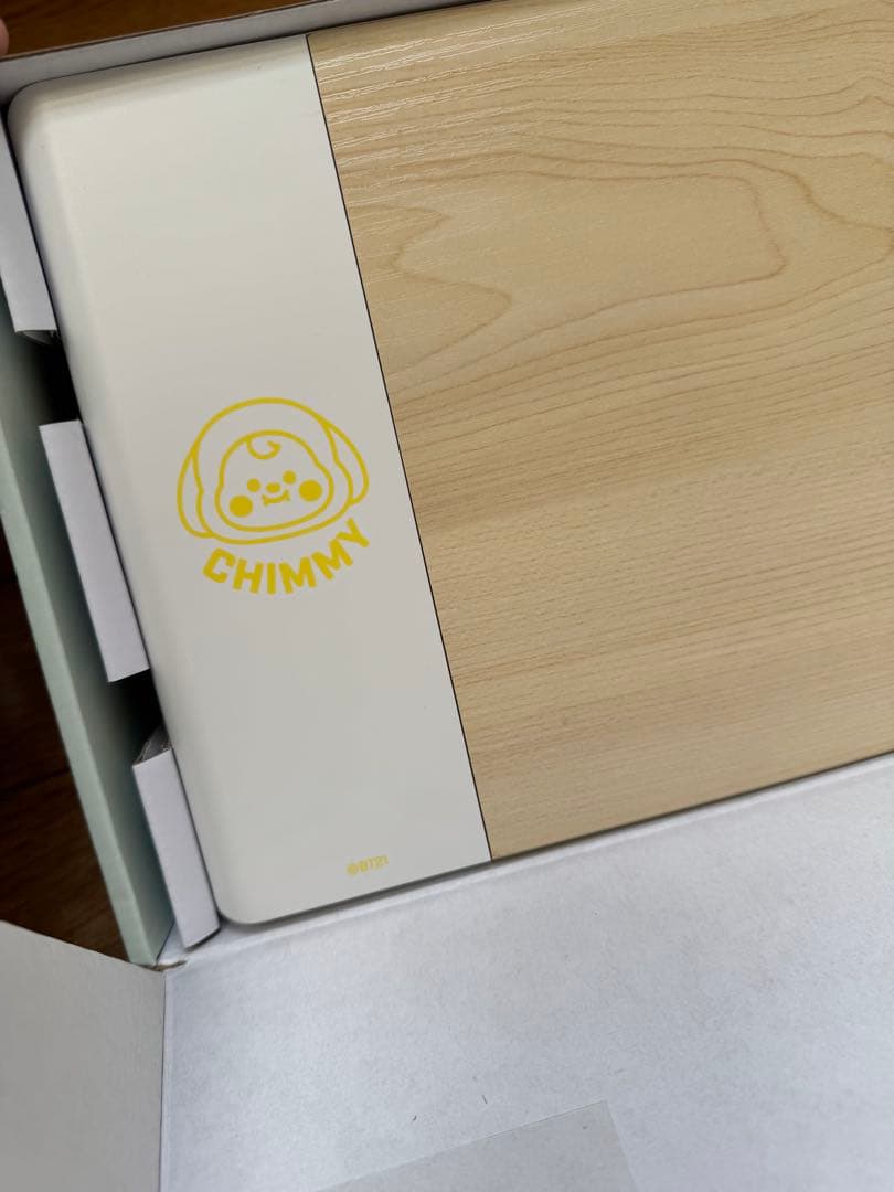 BT21 モニター台 CHIMMY 木目調