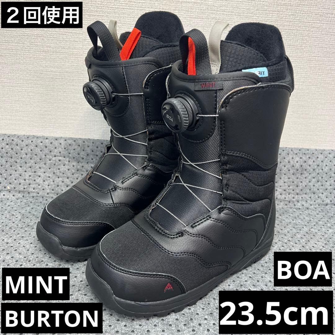 ２回使用 23.5cm BURTON MINT BOA ブーツ