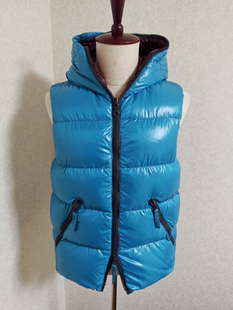 DUVETICA デュベティカ イタリア製 メンズ ダウンベスト フーディ M