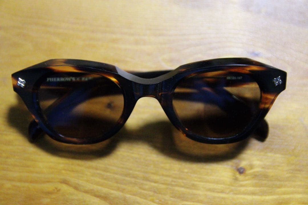 n*h様 パリミキPherrow's Cassel ブラウン　サングラス　ほぼ未