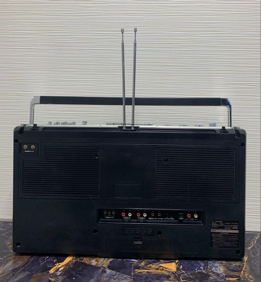 SHARP 大型 ラジカセ GF-505ST/サーチャーラジオ メンテナンス済み
