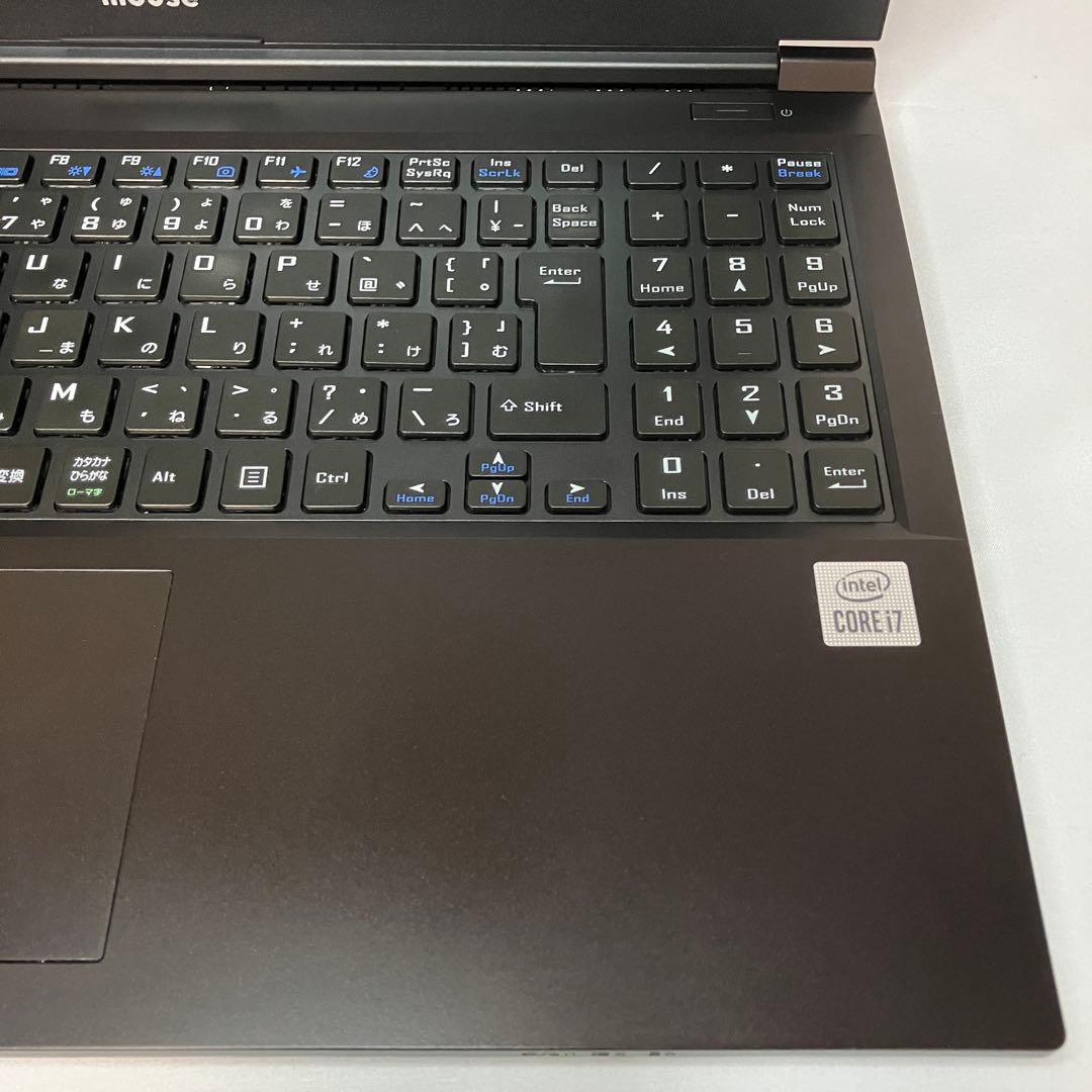 準美品 mouse K5 i7 16GB SSD 1TB MX350 オフィス