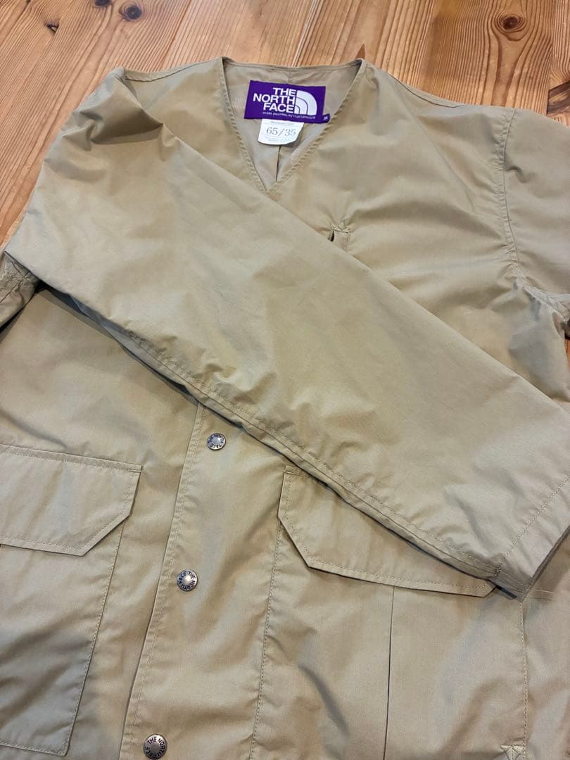 THE NORTH FACE PURPLE LABEL ノーカラージャケット