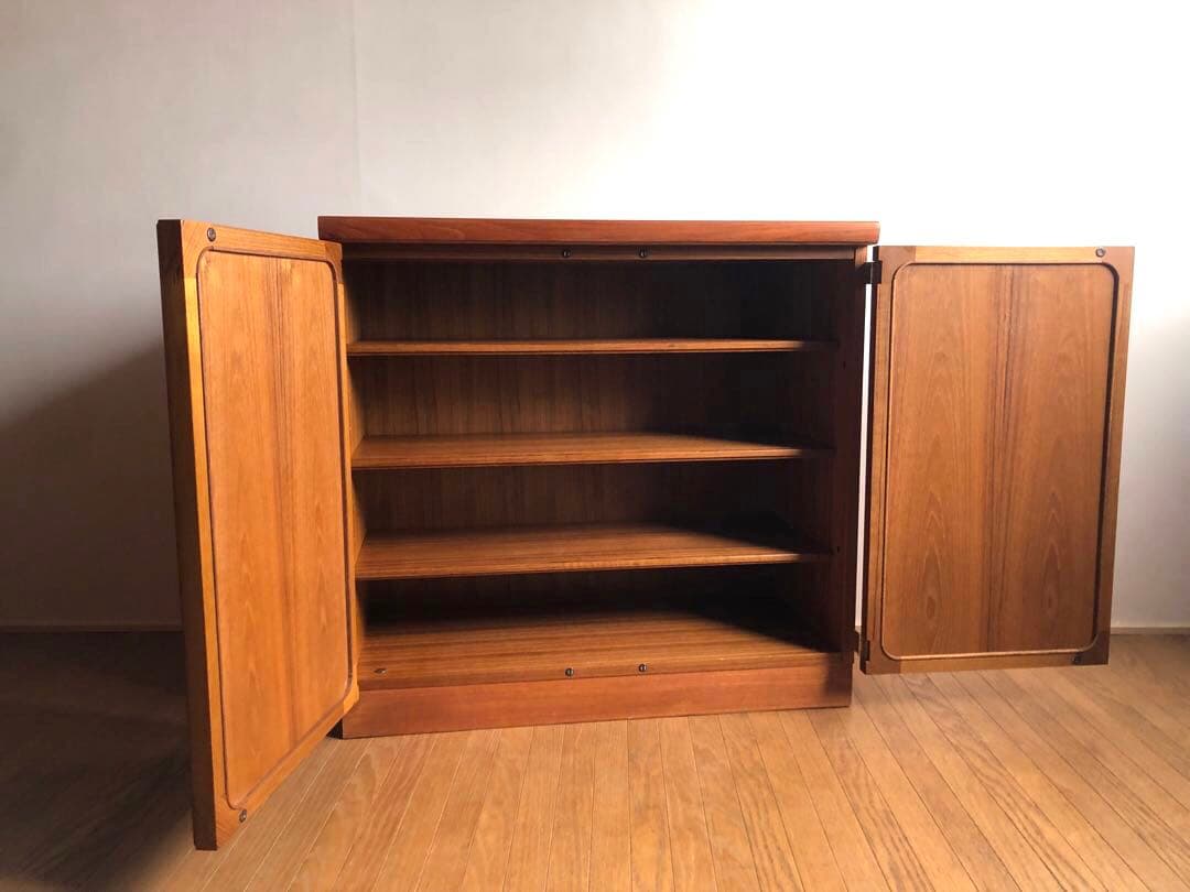 日田工芸 チーク材 サイドボード リビング サイド チェスト収納 北欧インテリア