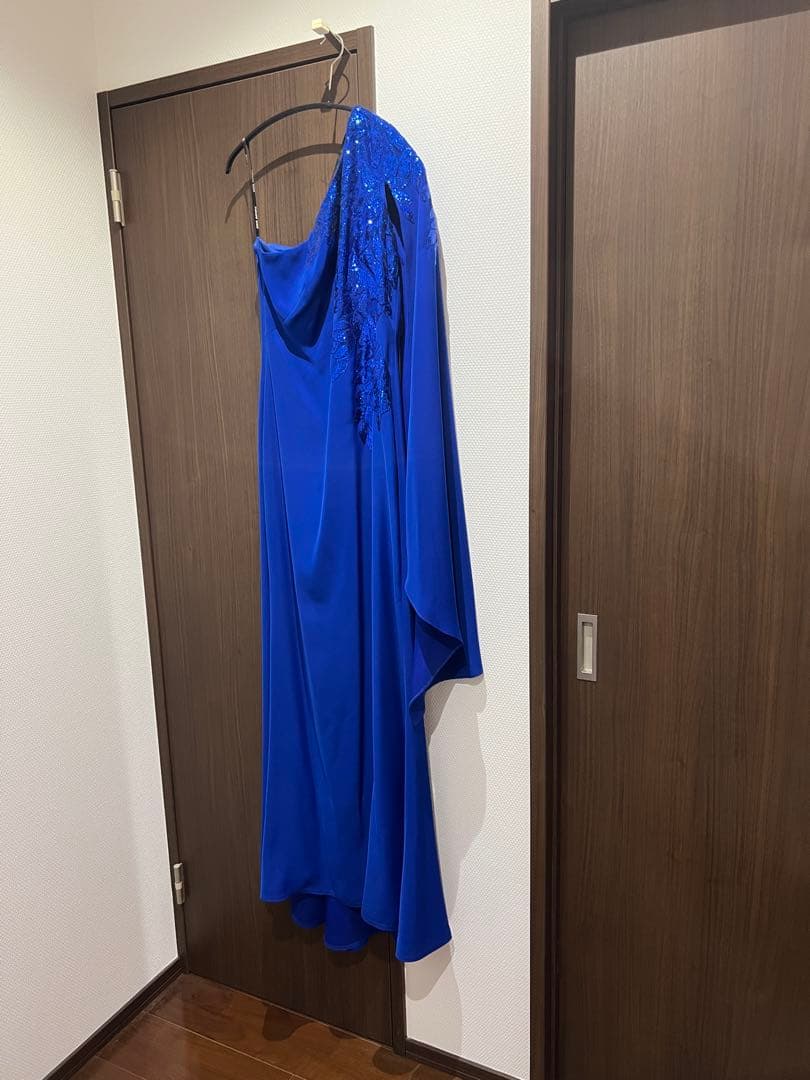 TADASHI SHOJI 青のロングドレス サイズ4