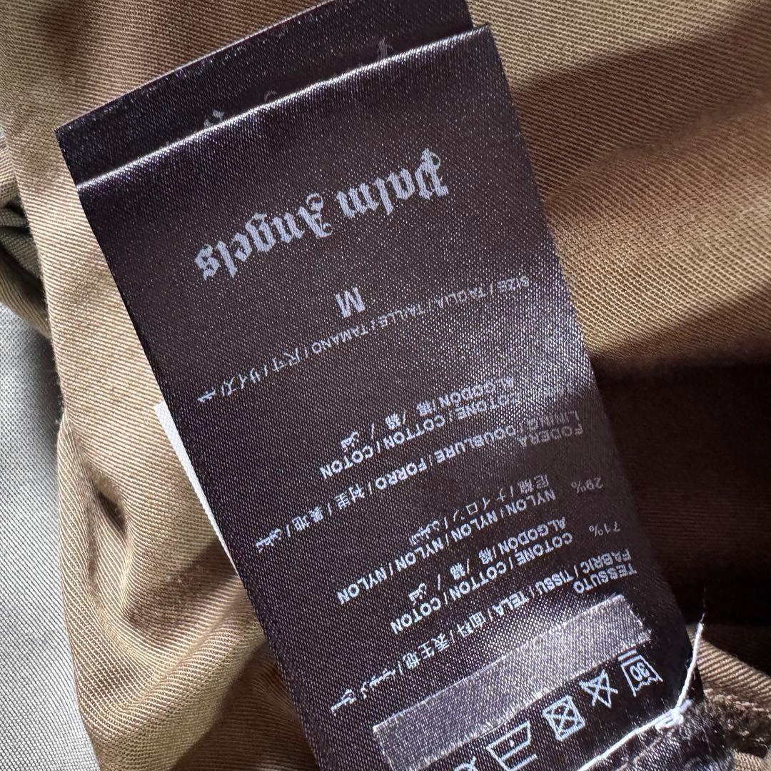 希少ユニコーン柄［パームエンジェルス ］ミリタリーコート モッズコート カーキ色