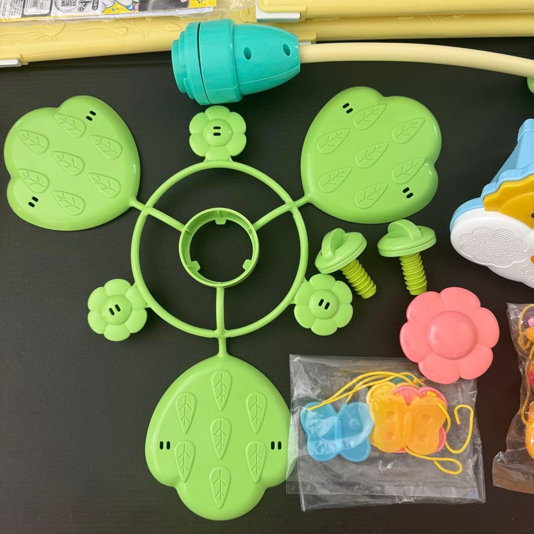 【極美品】くまのプーさん　えらべる回転 6WAYジムにへんしんメリー　プーメリー